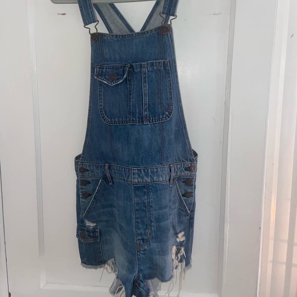 Denim Shortalls
